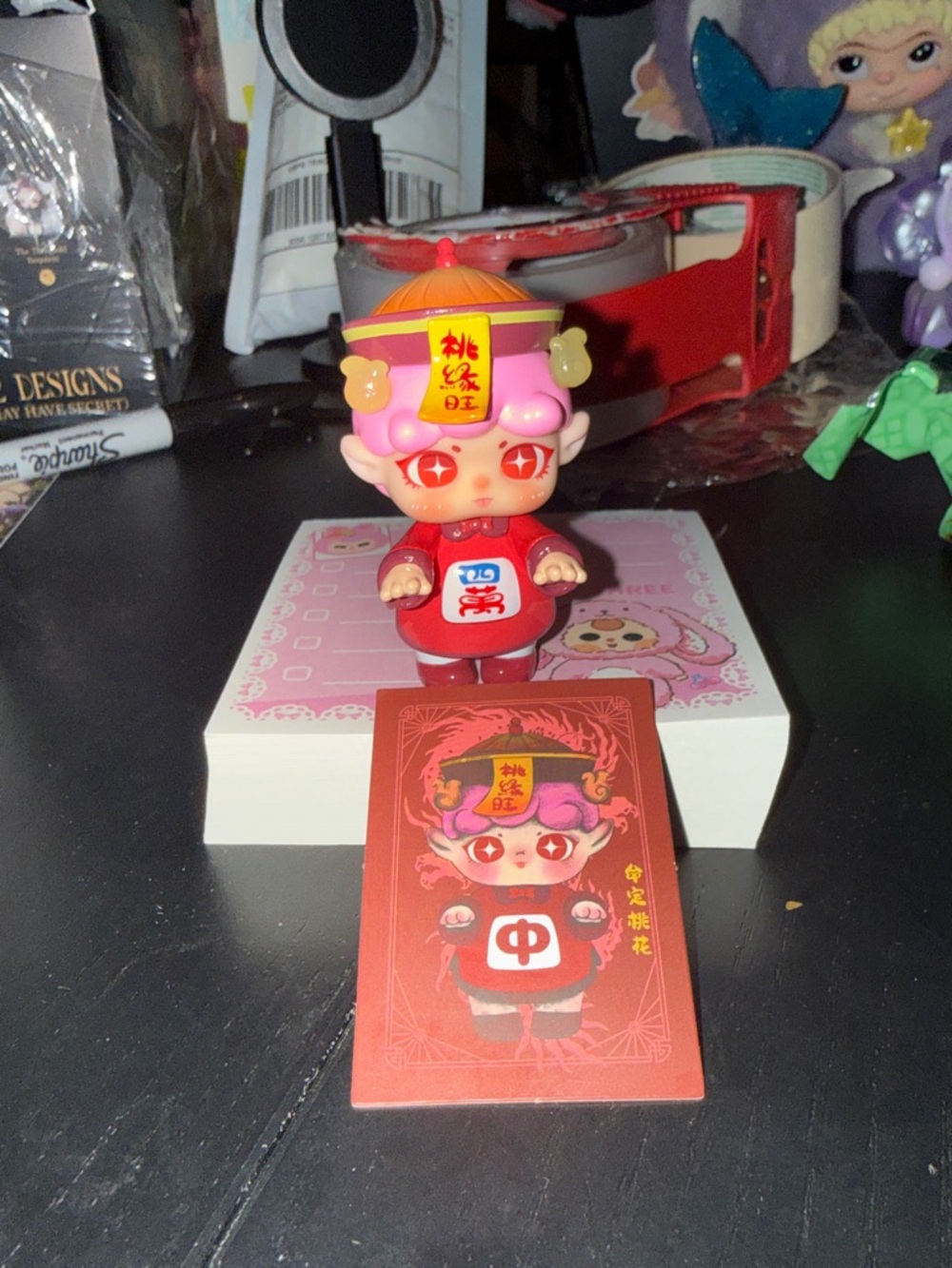 Migo Happy Ghost Player - Red/Orange